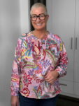 Milano Italy Tunika Aurelia in rosé-multicolour