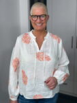Emily van den Bergh Leinenbluse Palma in offwhite