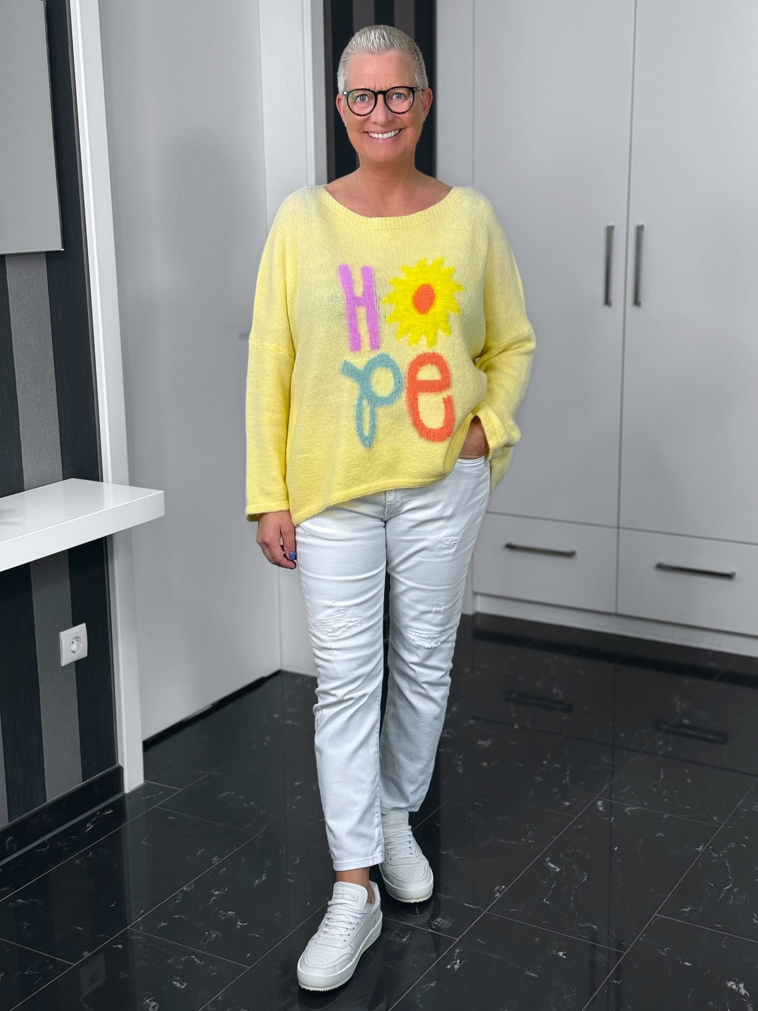 Emily van den Bergh-Pulli-Hope-gelb-4 markenfest Pullover Hope in gelb – Ansicht 4