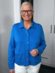 Milano Italy Jacke Soft-Sweat in royal