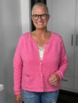 Milano Italy Cardigan Candy in pink