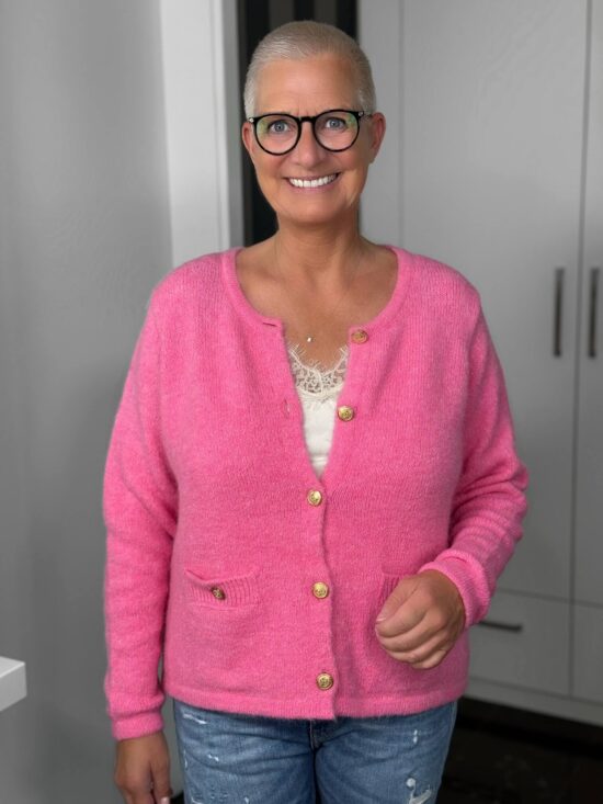 Milano Italy Cardigan Candy in pink