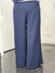 Marlenehose Easy Chic navy – Vorderansicht